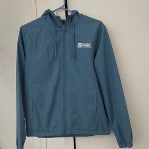 Vans Women’s Teal Hooded Windbreaker